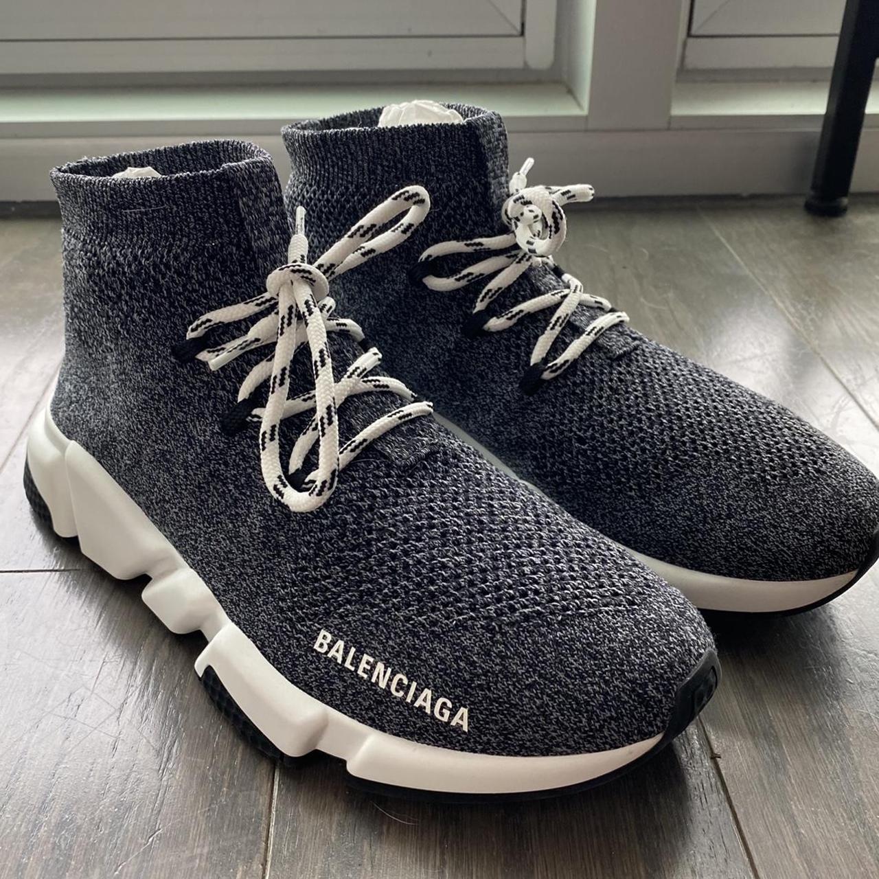 Balenciaga MEN'S SPEED LACE-UP SNEAKER, Size