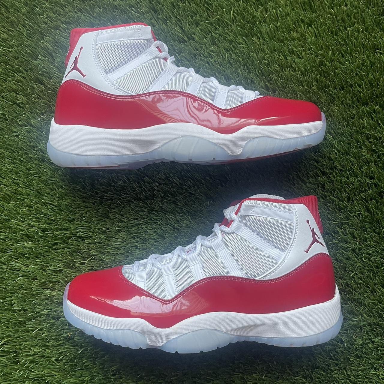 Nike Air Jordan 11 Retro Cherry Red Size 10.5.... Depop