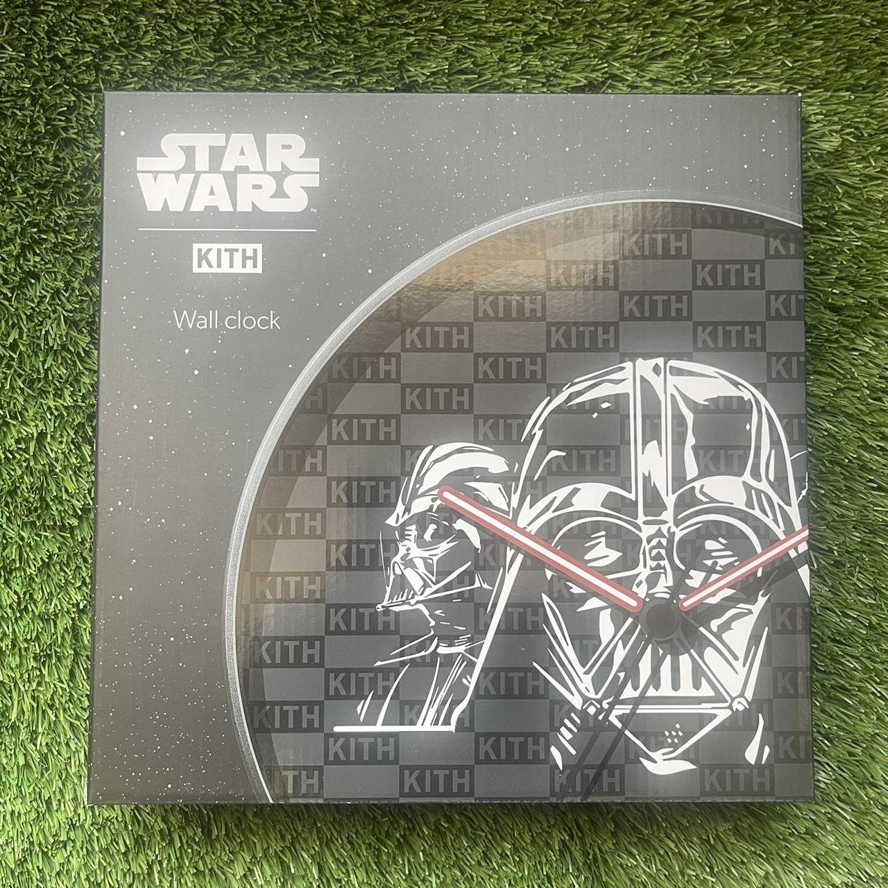 Kith x Star Wars Darth Vader Wall Clock. Deadstock,...