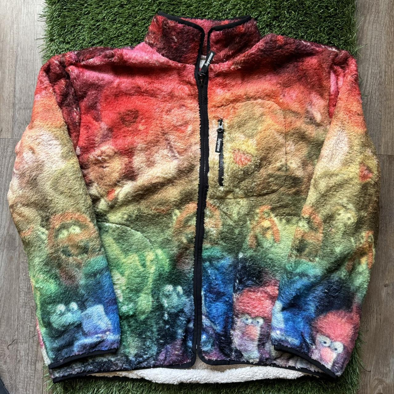 Supreme Muppets Fleece Jacket Size XL. Deadstock, in... - Depop