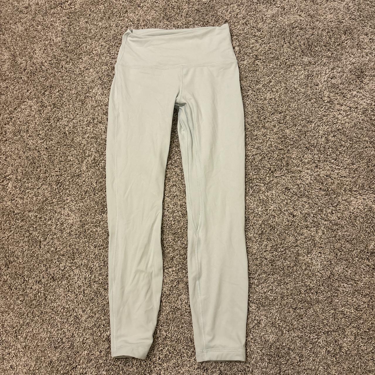 Lululemon align leggings, size 6 in the color creamy - Depop