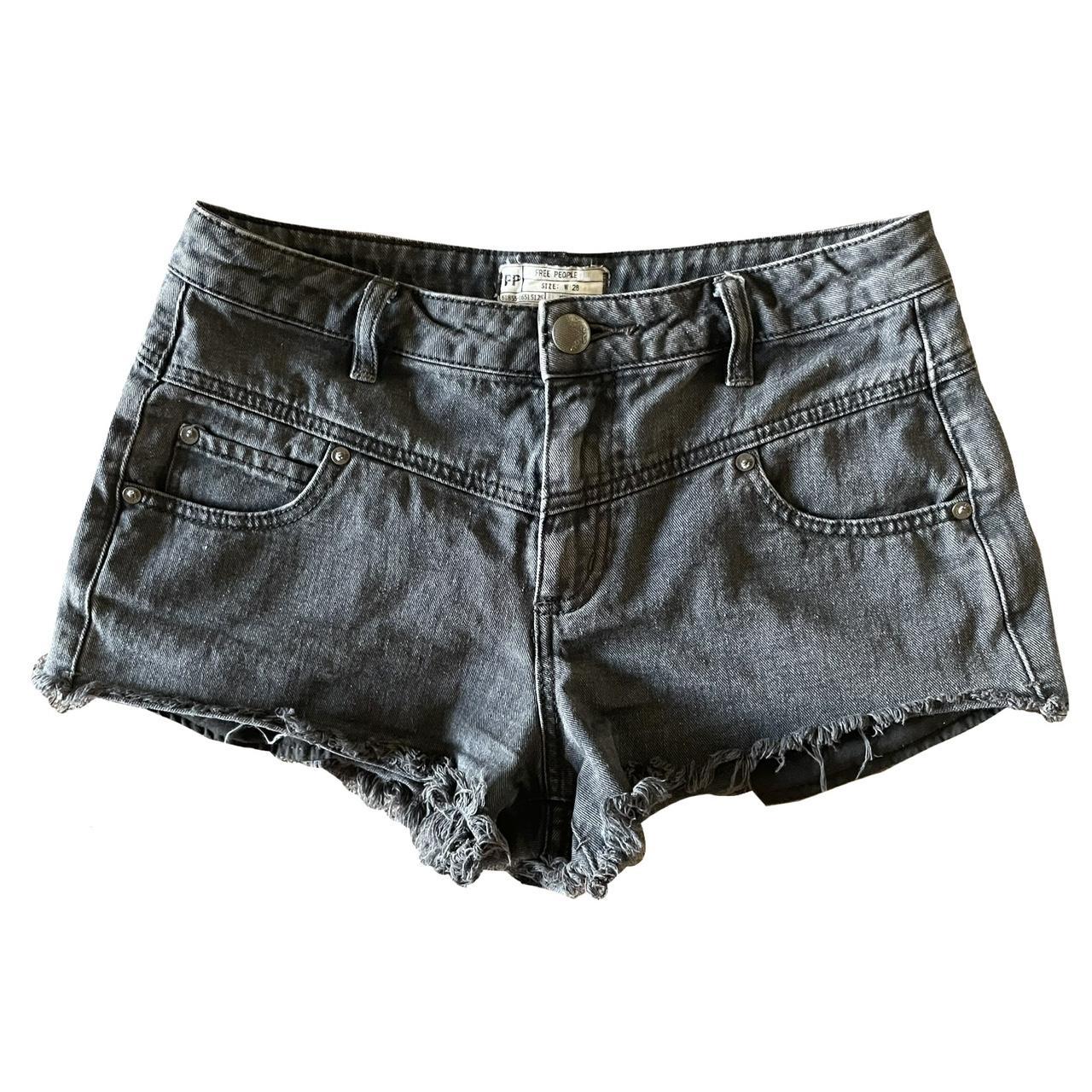 Mid Rise Cheeky Denim Short