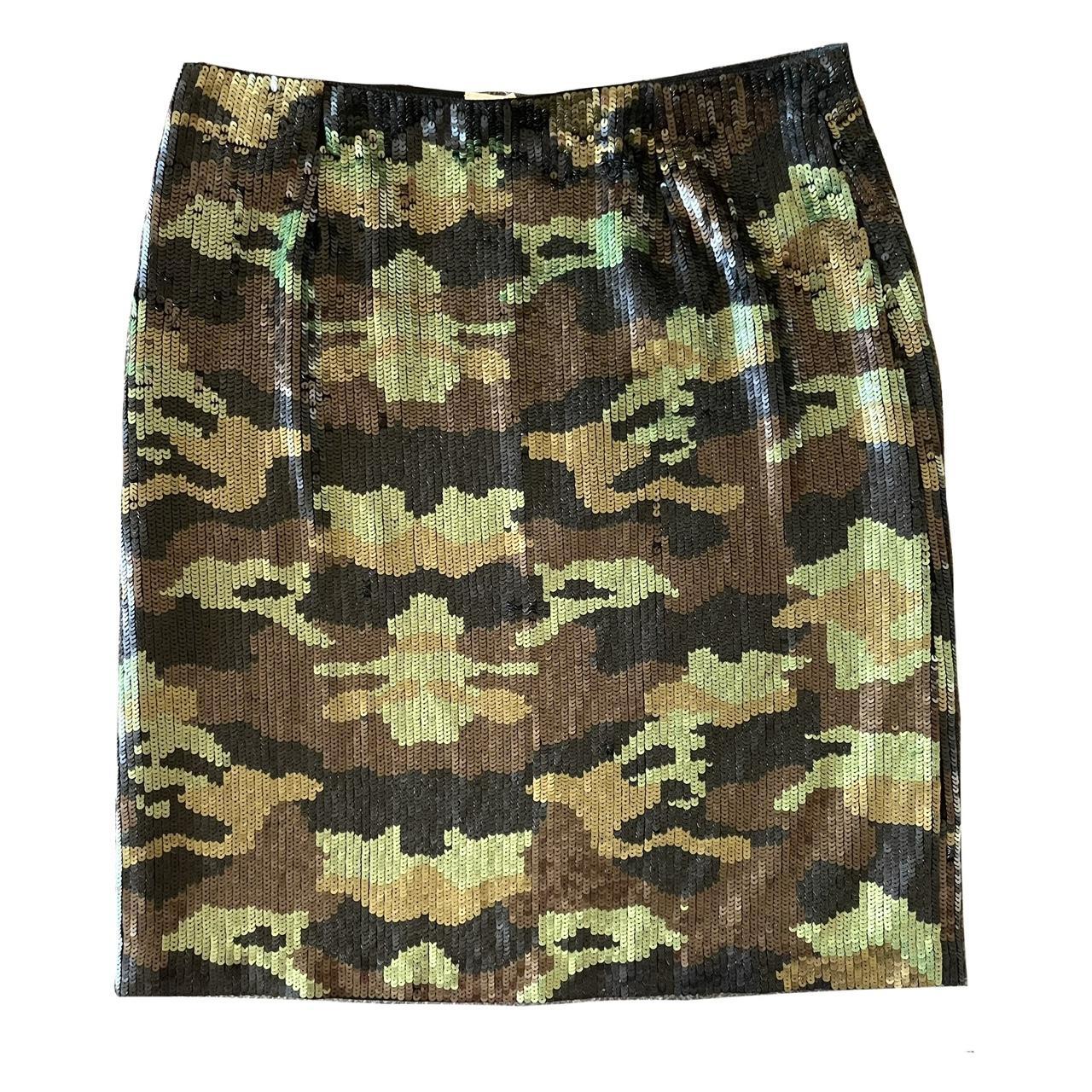 Camo sequin pencil skirt hotsell