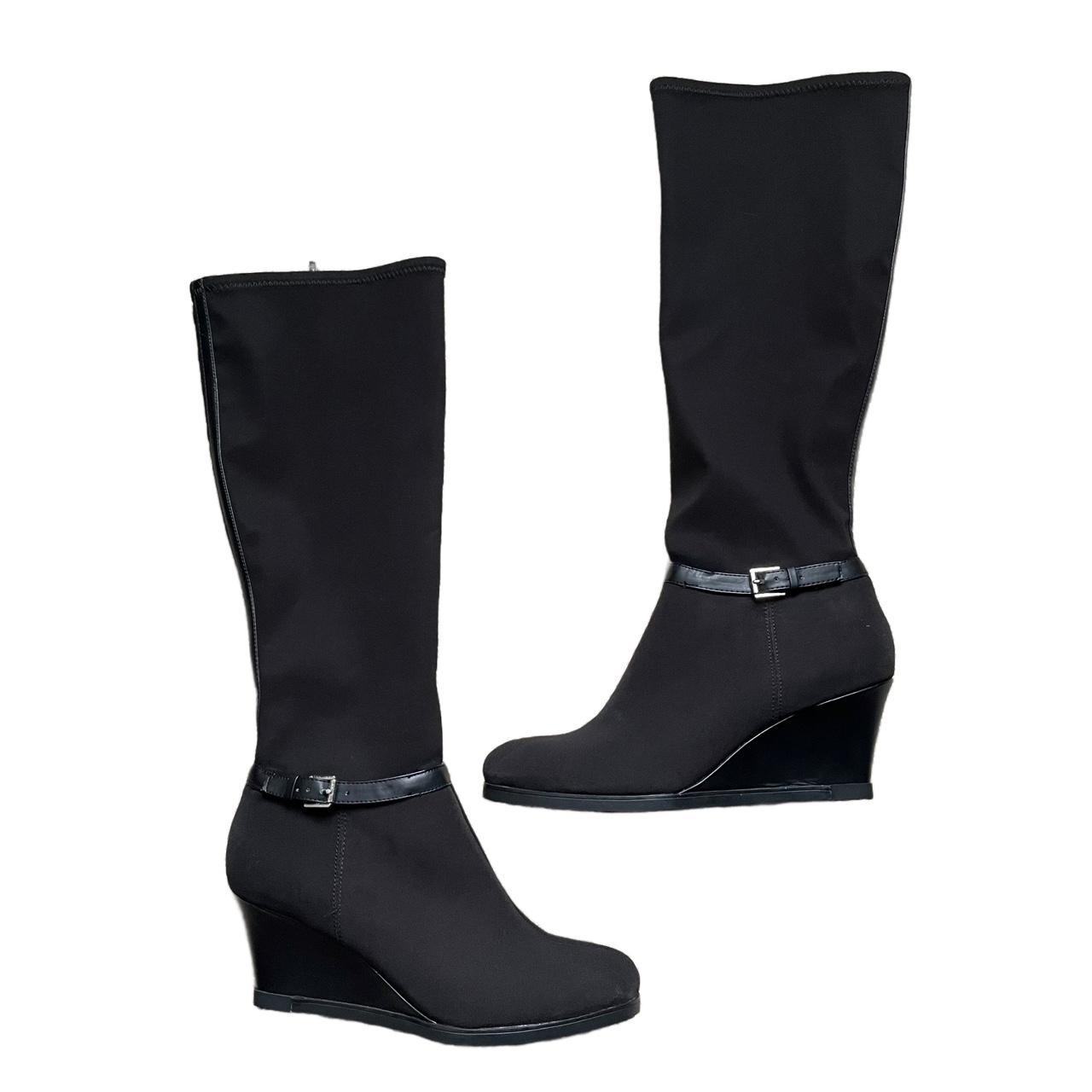 Ralph Lauren Women's Knee high Boots Black US – LAUREN Ralph