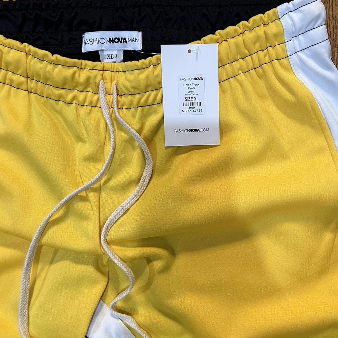 Fashion nova yellow discount pants