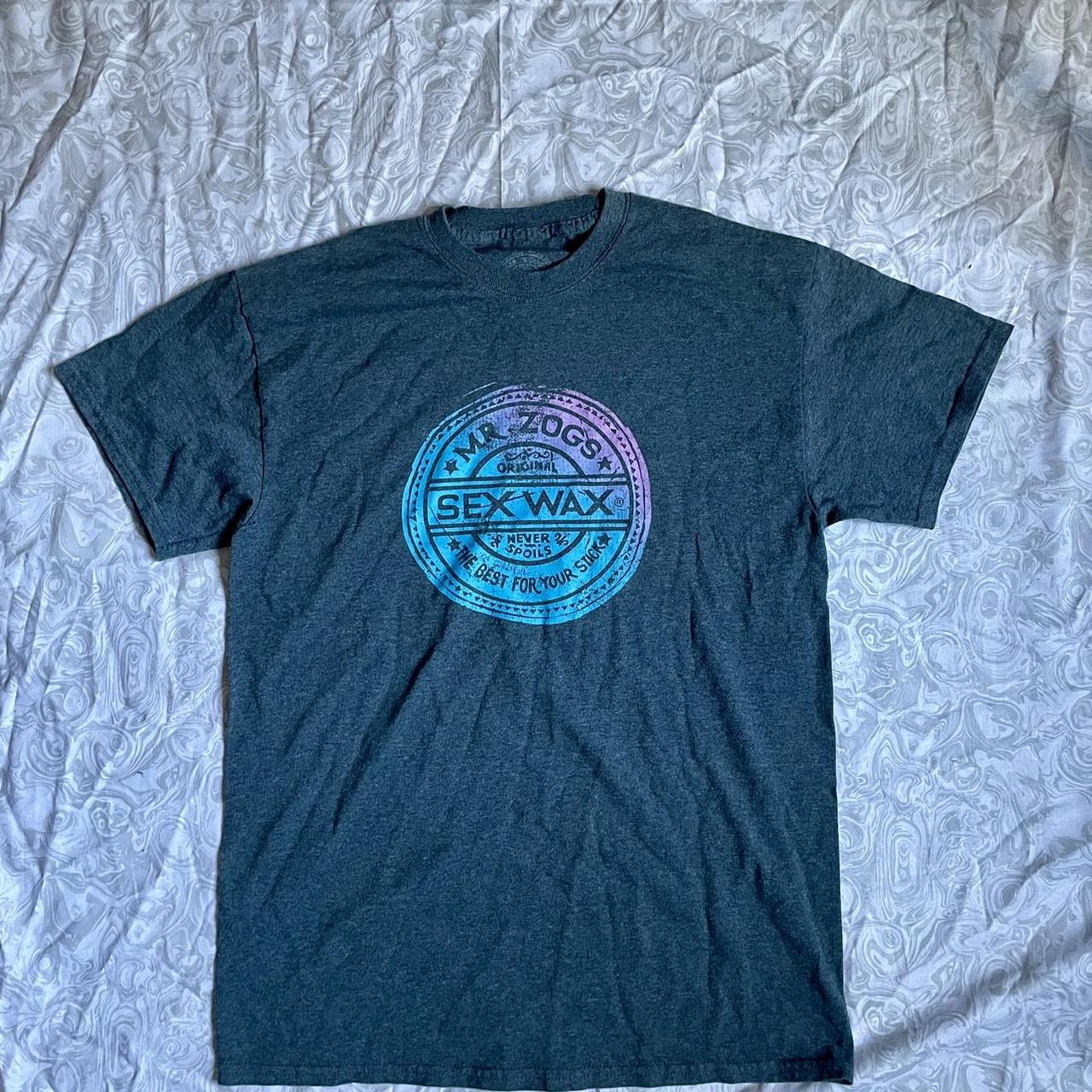 MR ZOGS ORIGINAL SEX WAX graphic tee 100 cotton Depop 