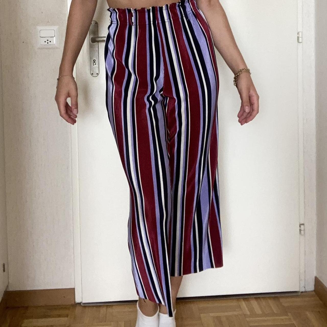 Primark flowy striped joggers :) Belt is