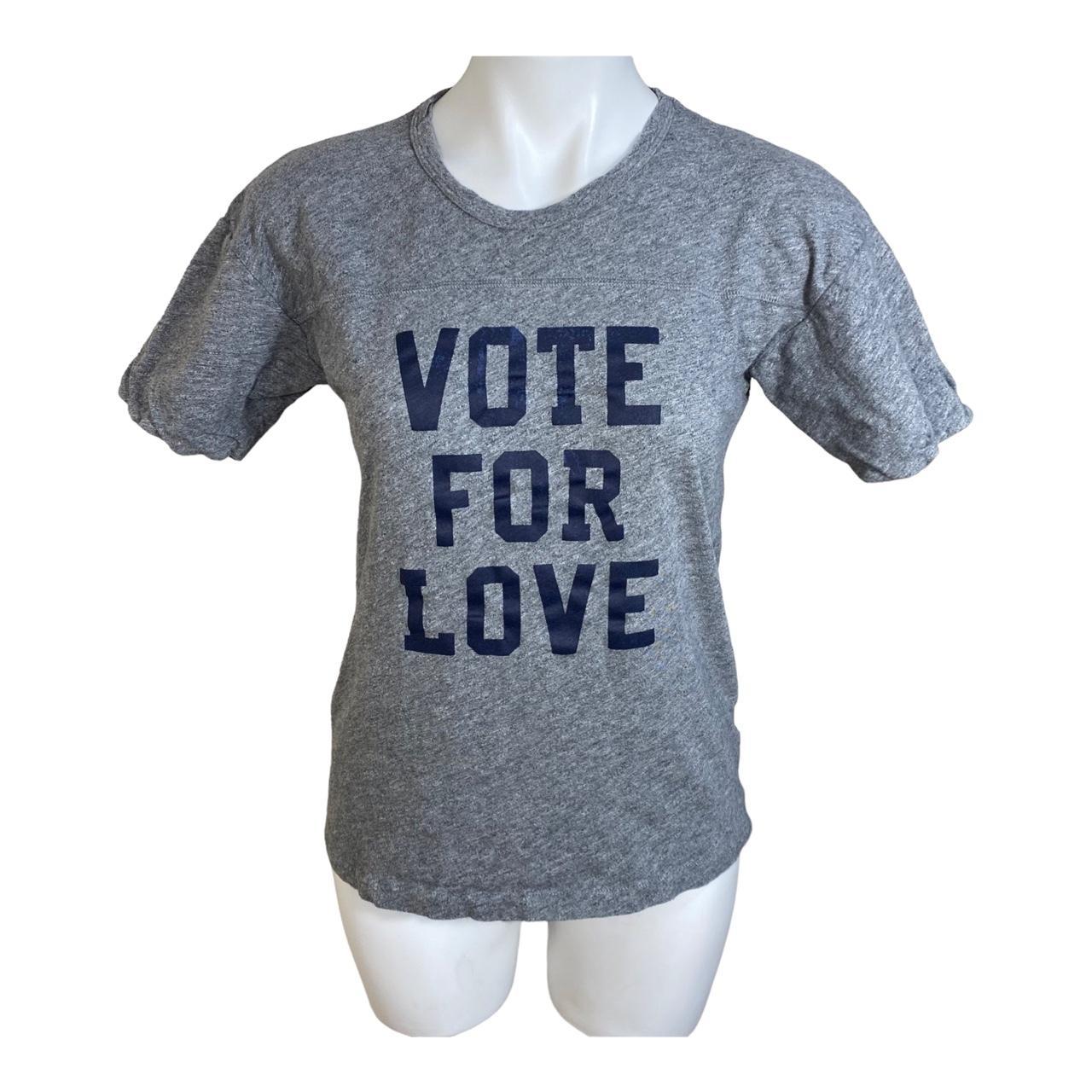 Crew Vote for Love tshirt 2024 election