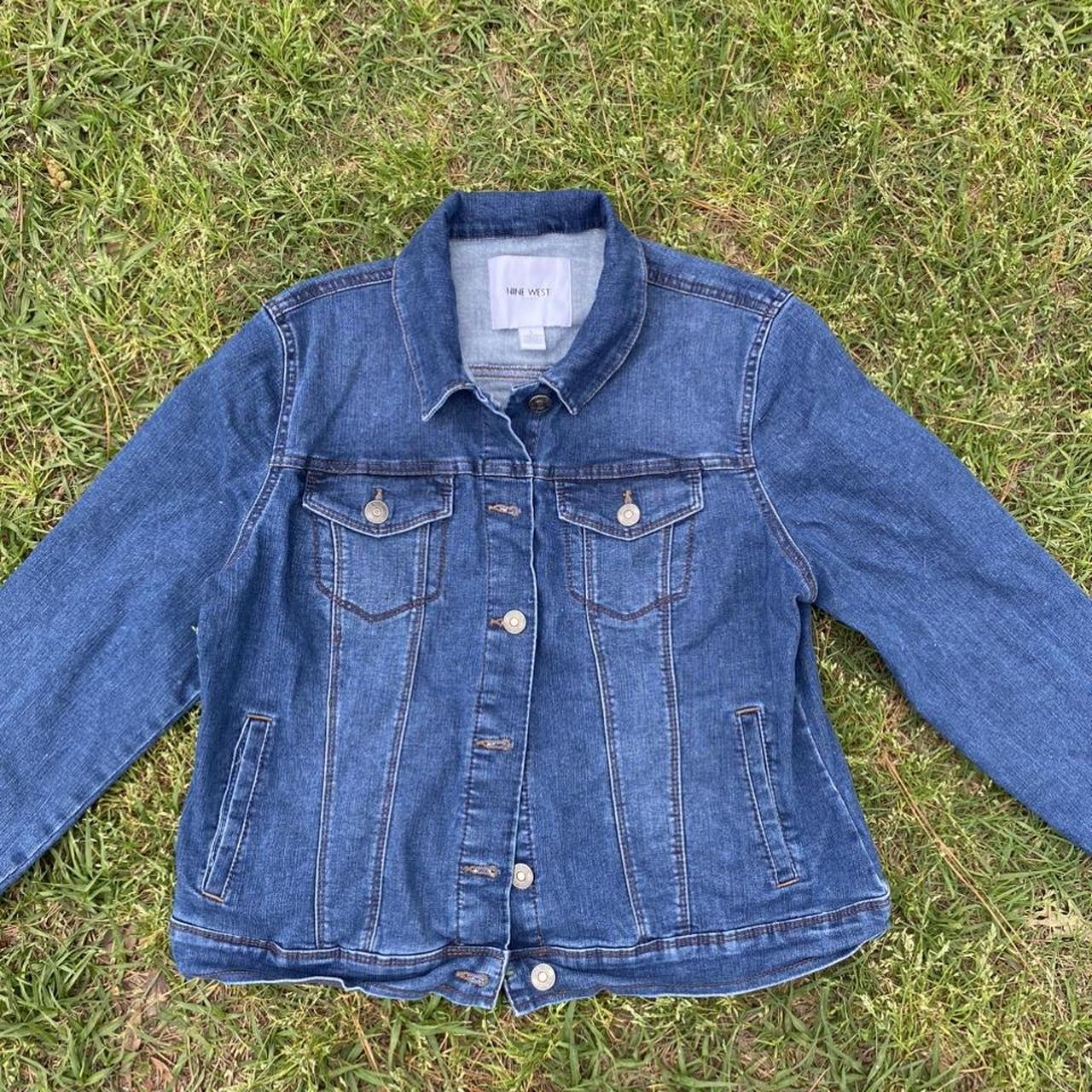 Nine west denim discount jacket