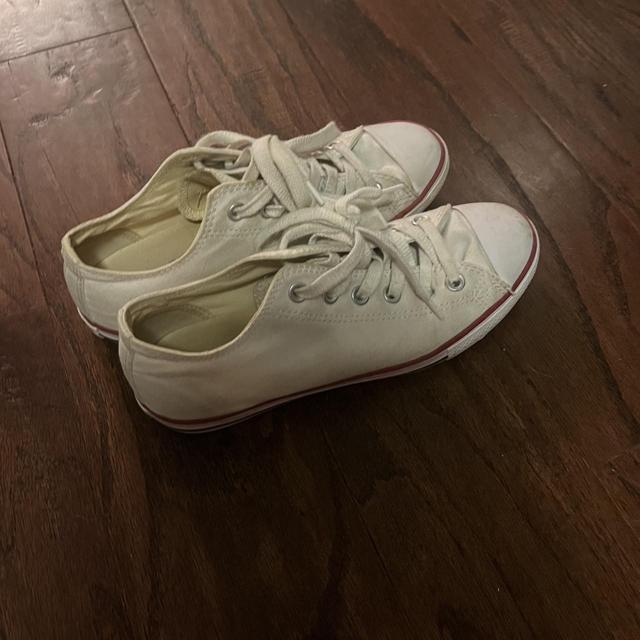 White converse cheap womens thin sole