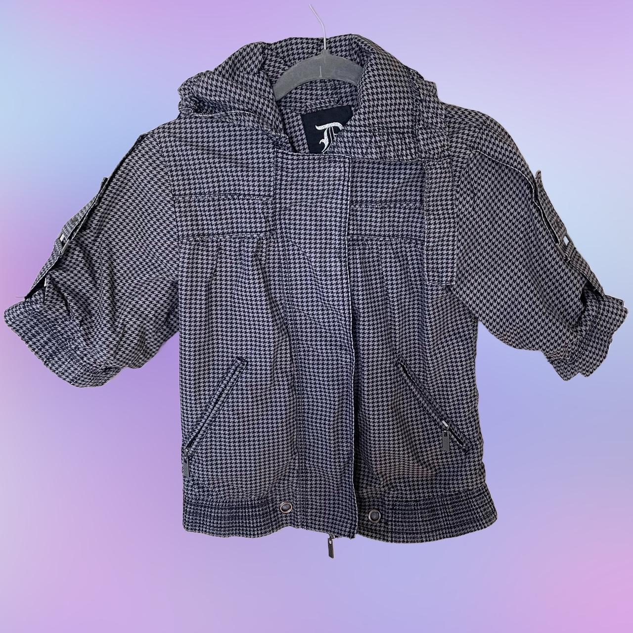 Dark gray Dollhouse goth/emo jacket (^_−)−☆ •Size... Depop