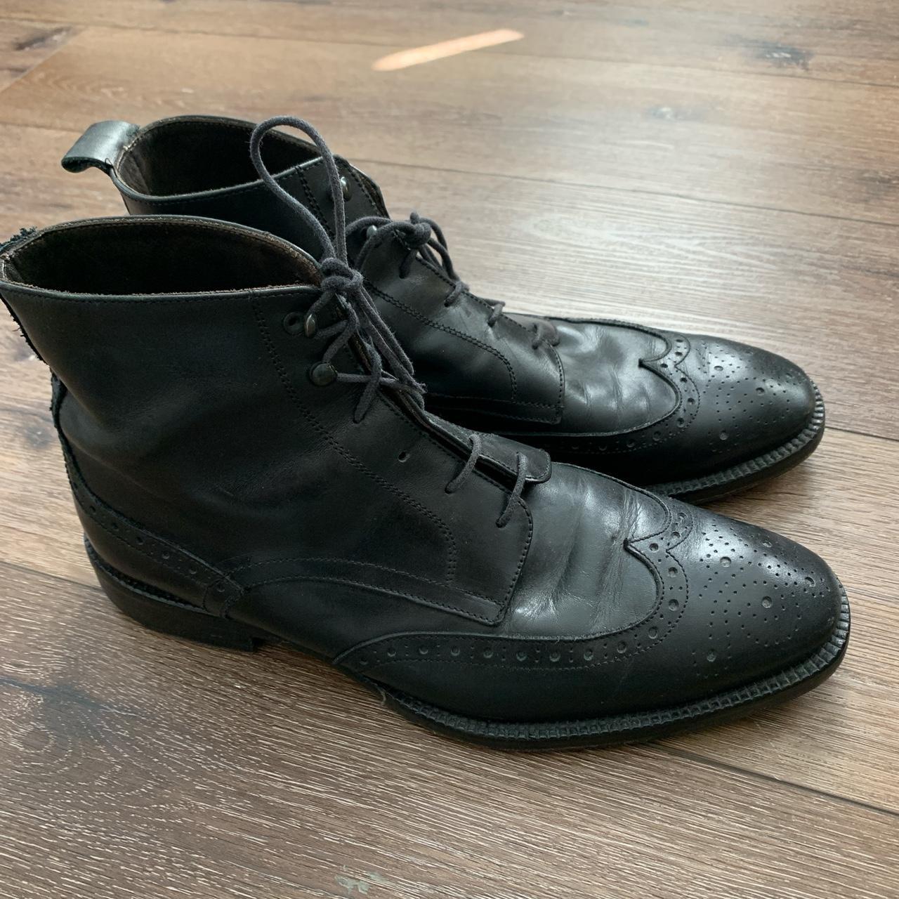 To Boot New York Men's Black Boots | Depop