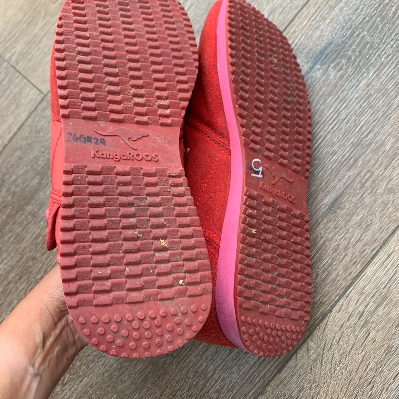 KangaROOS Women's Red and Pink Trainers (3)