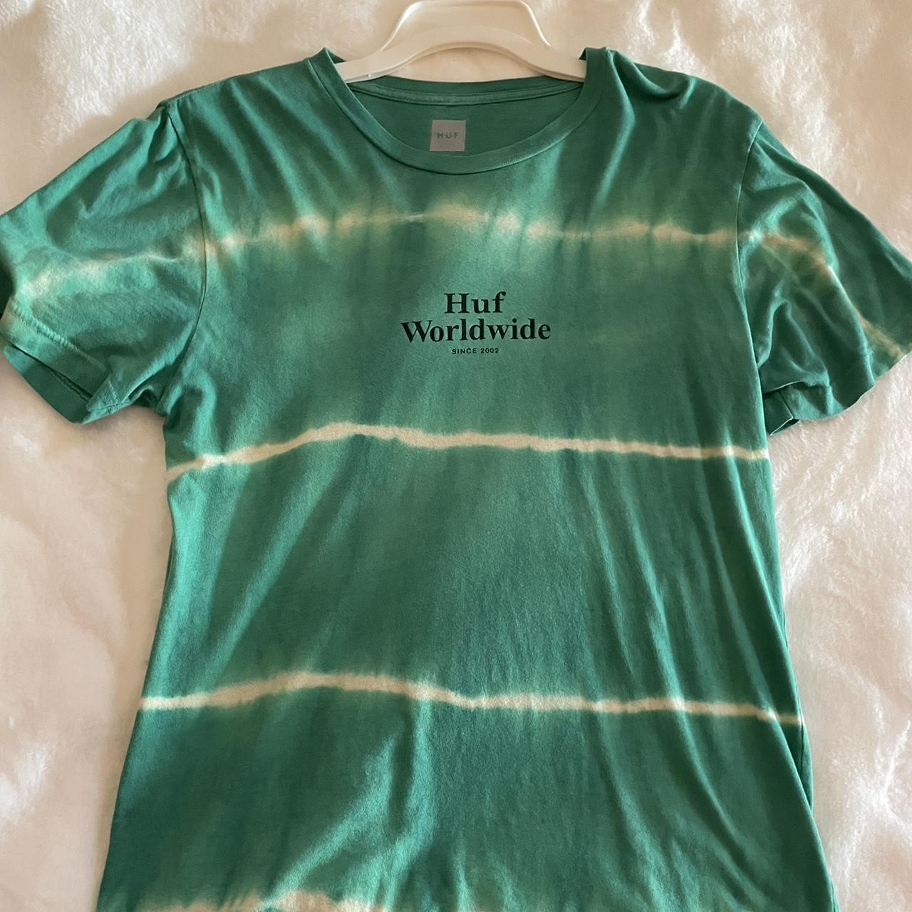 huf worldwide tie dye shirt