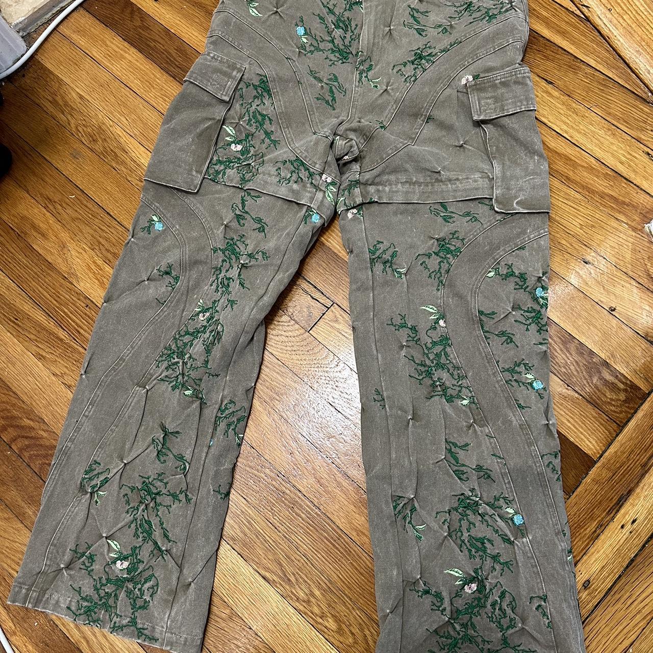 Badson “overgrown” denim cargo pants, brand new...