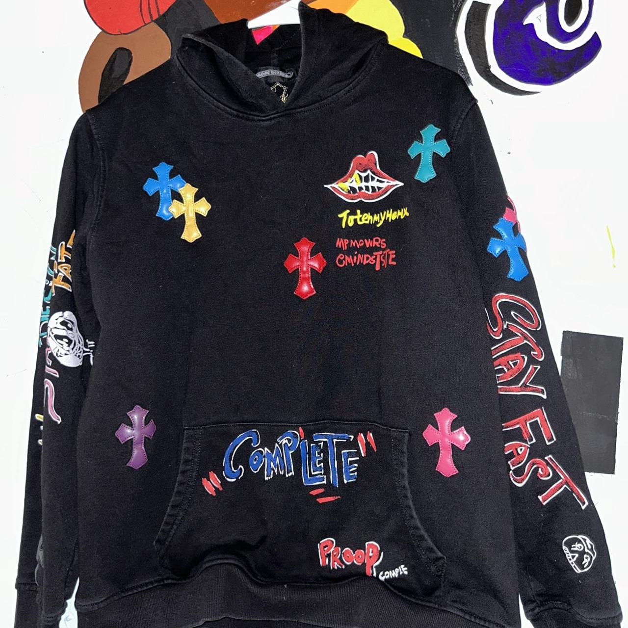 Chrome hearts hoodie Fits like medium