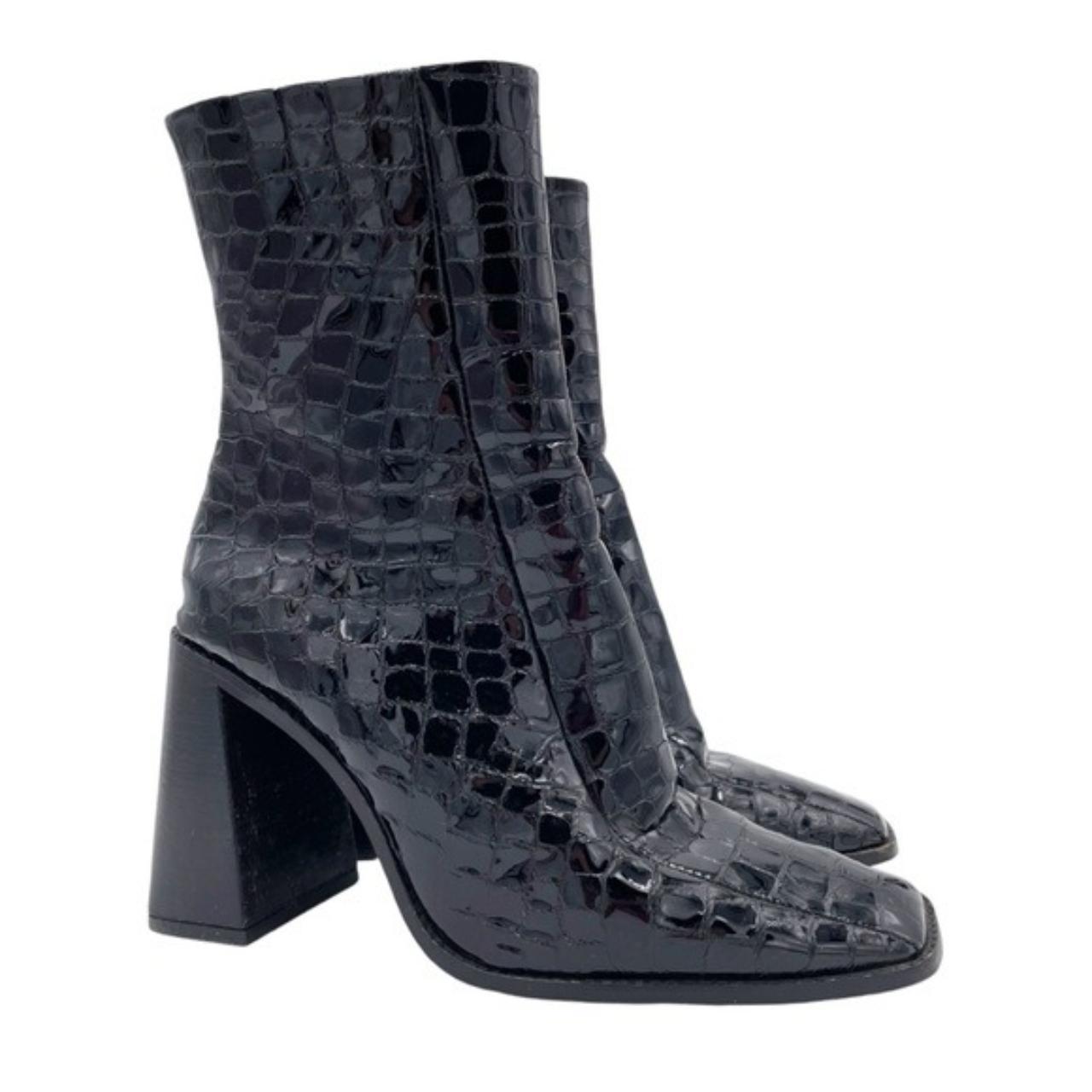 Crocodile boots topshop hotsell