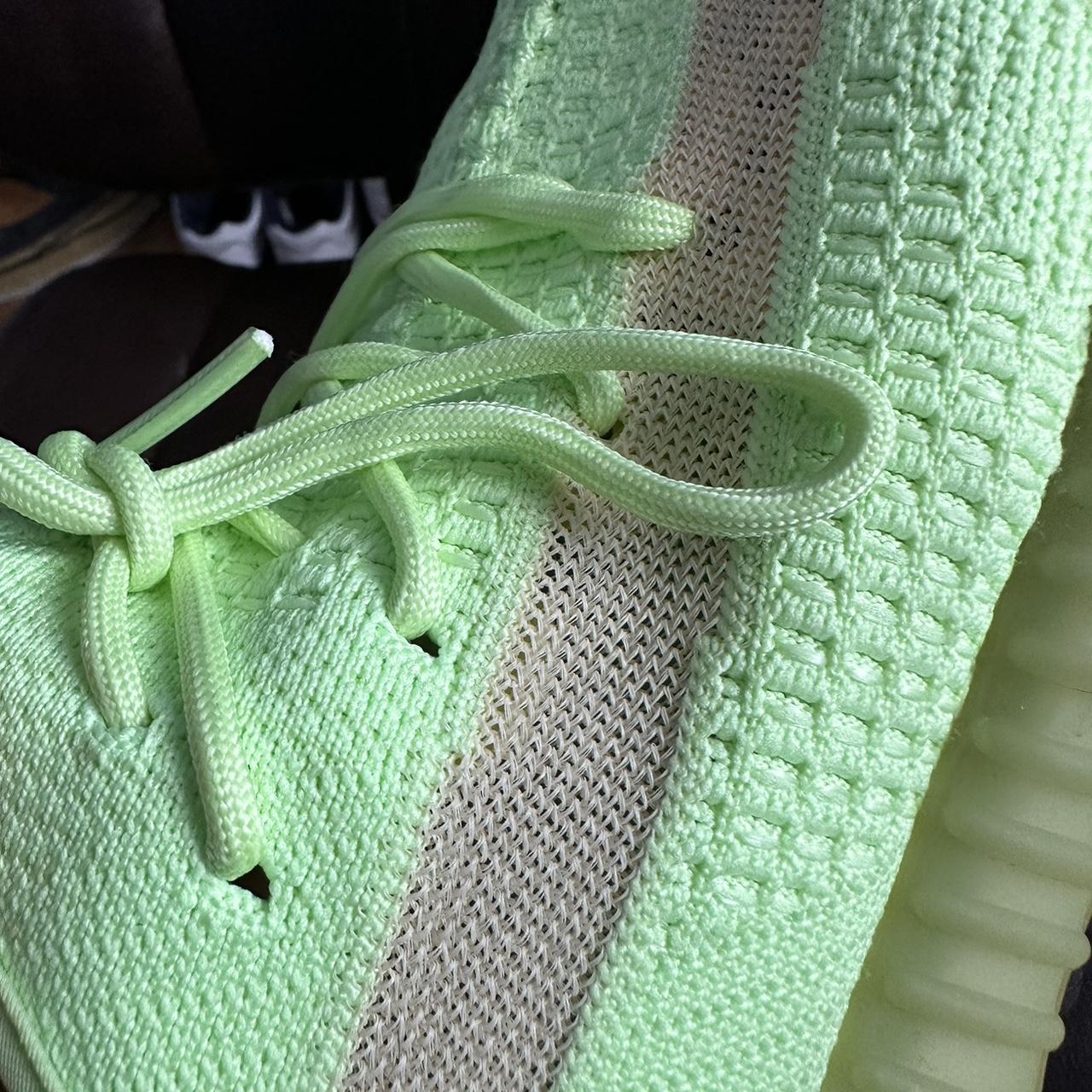 Yeezy Men's Green Trainers Depop