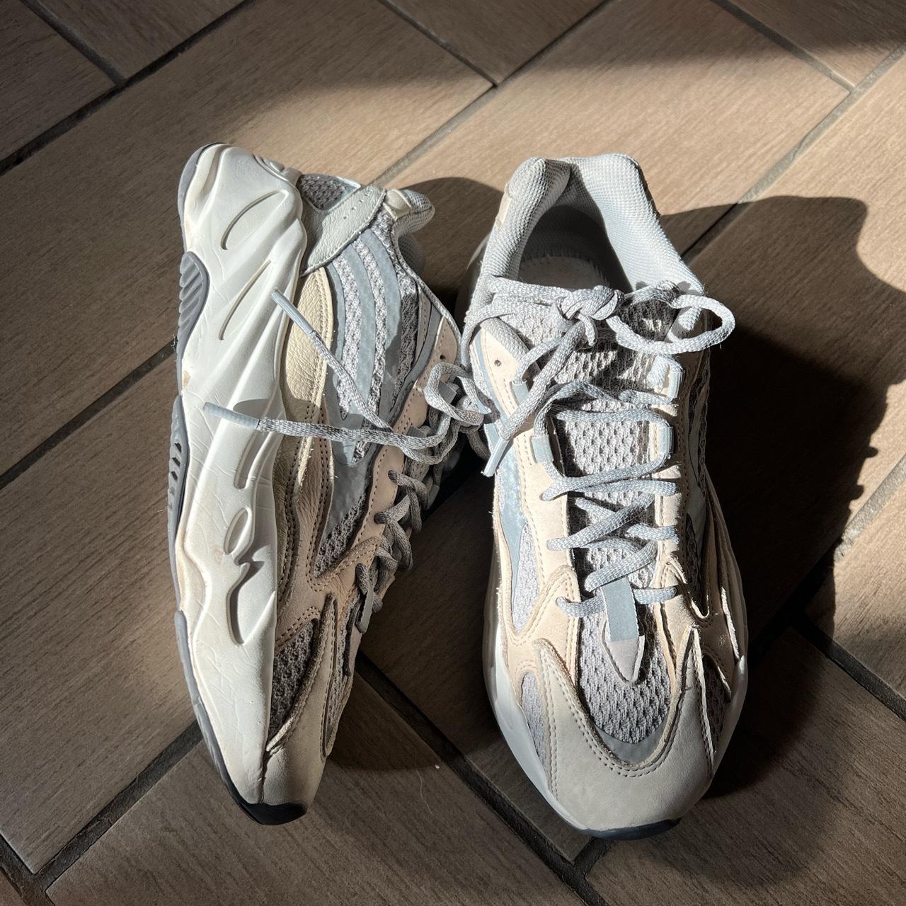 yeezy 700 v3 cream size 9.5 no box/insoles, og... - Depop