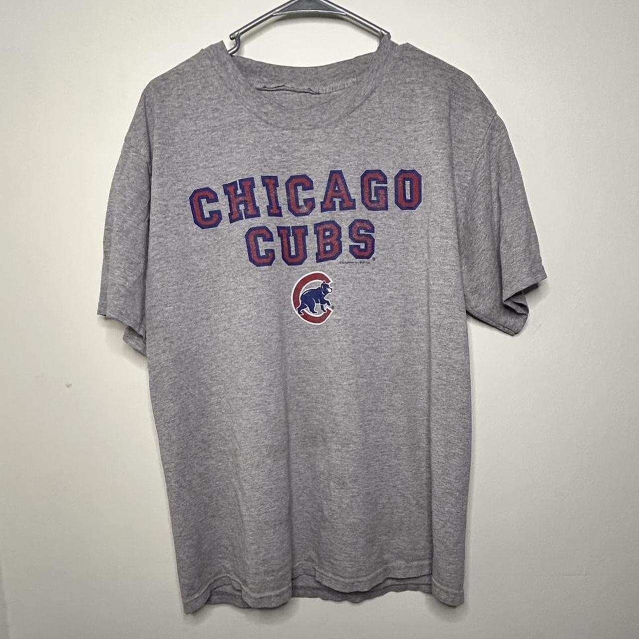 Vintage Chicago Cubs T-Shirt No Tags Size: Large - Depop