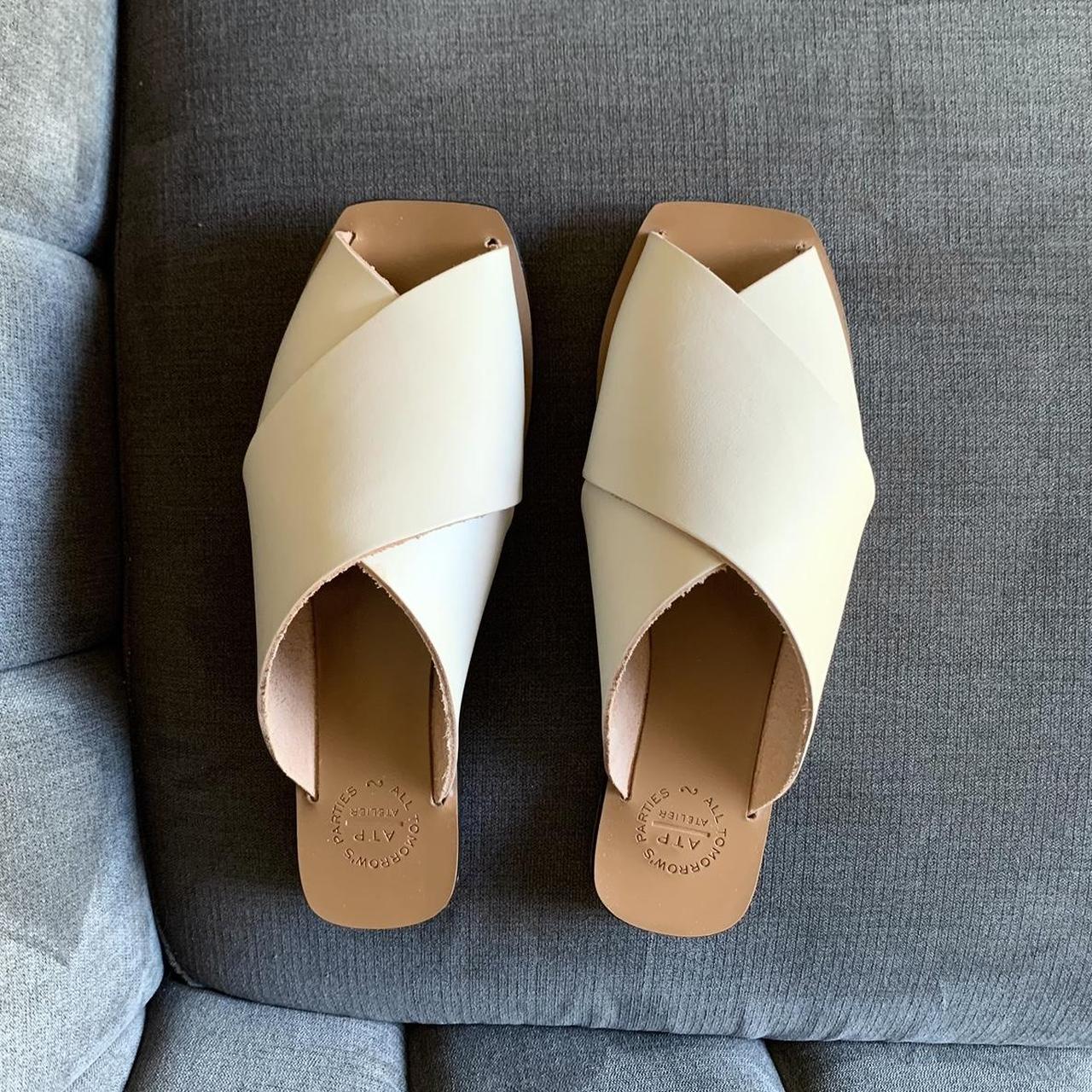 ATP Atelier sandals Alicia white 37 38 new Depop