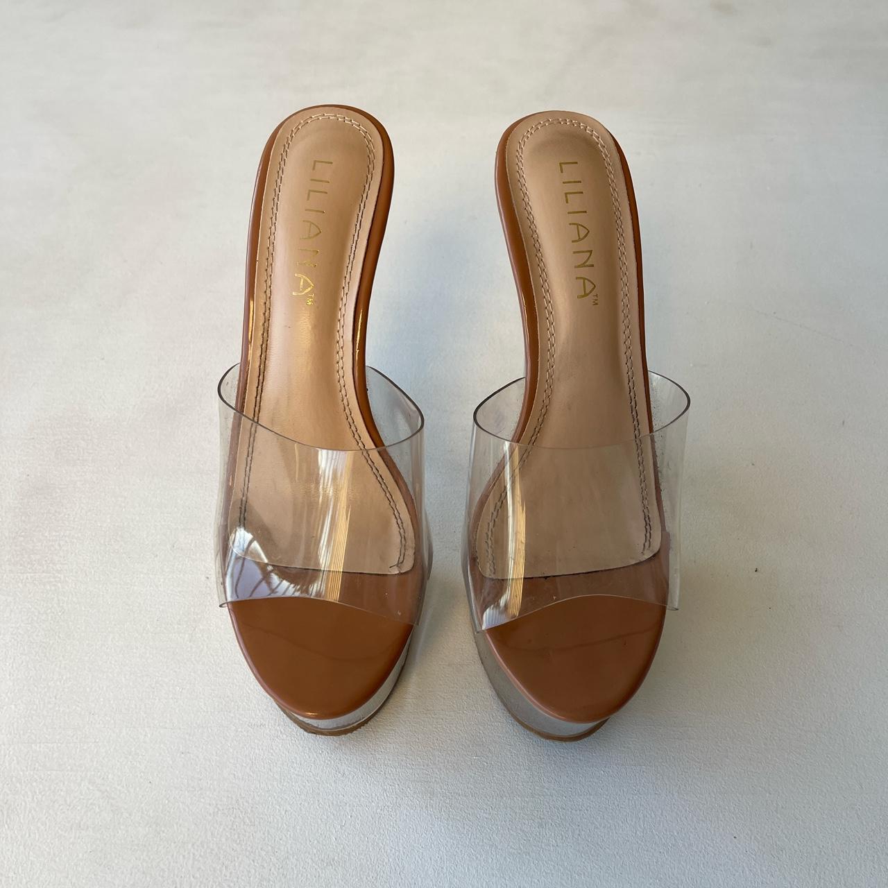 Liliana best sale clear heels