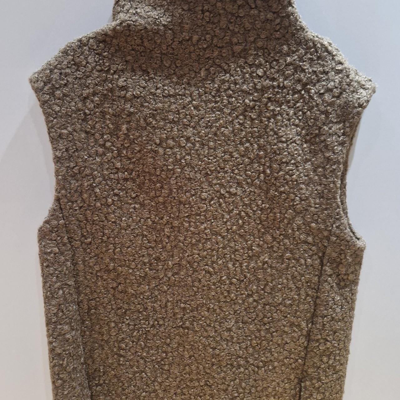 Zara Women's Brown Vest Depop