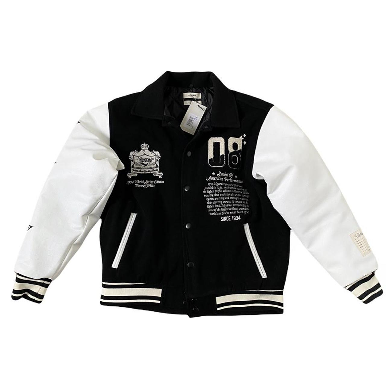 Jaded London newest Netruals Varsity Jacket in Black