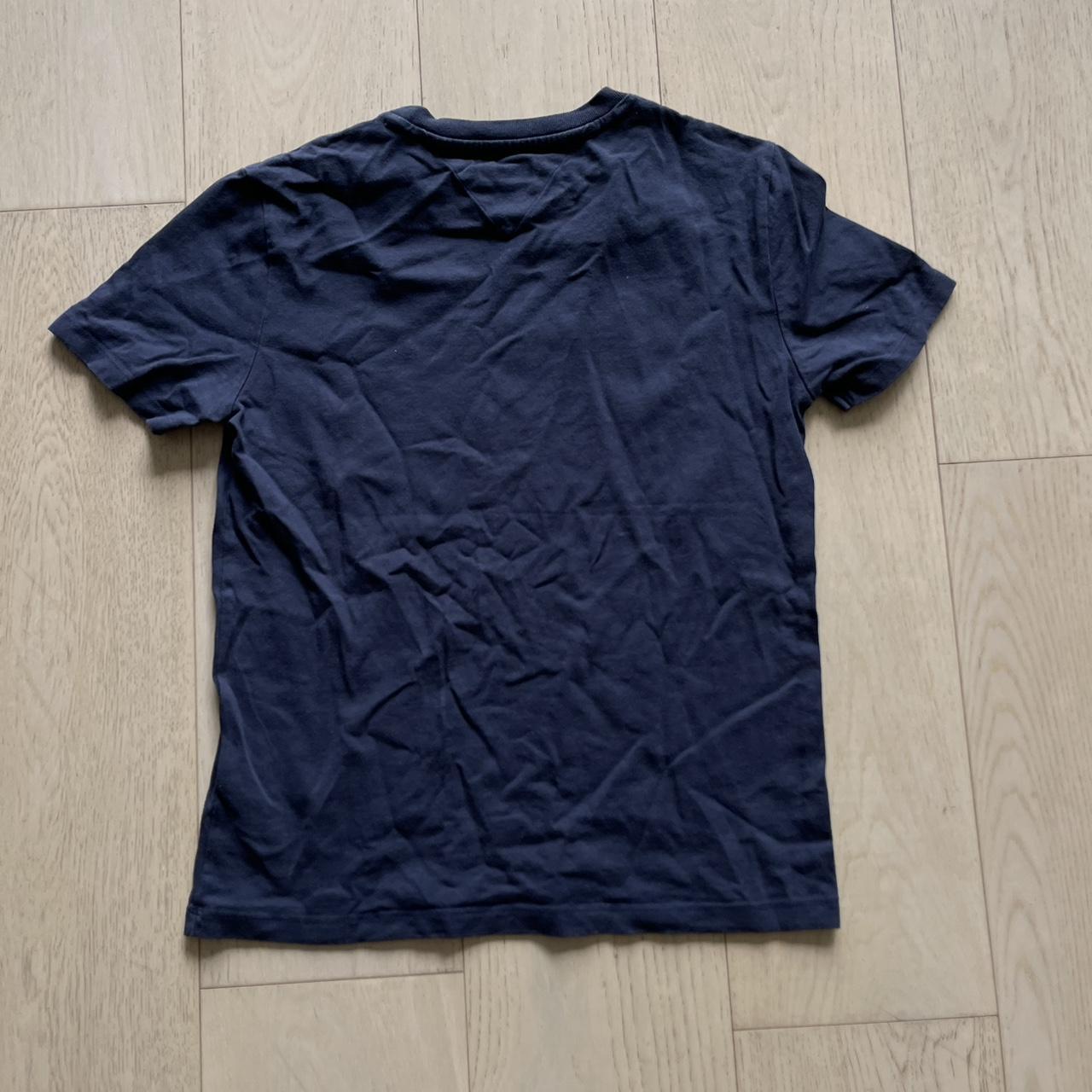 Tommy Hilfiger Navy Blue Classic Tee Push-Up - Depop