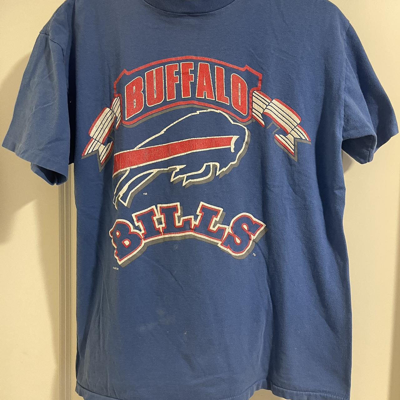 \ud83e\udde2NFL MITCHELL & NESS RETRO LOGO BUFFALO BILLS... - Depop