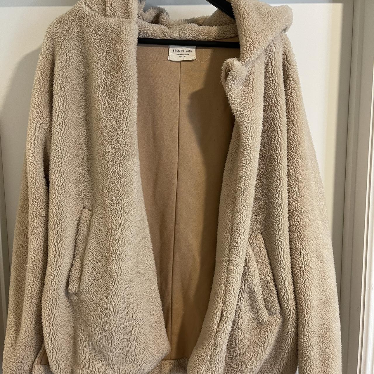 Fear of god sherpa hoodie hotsell