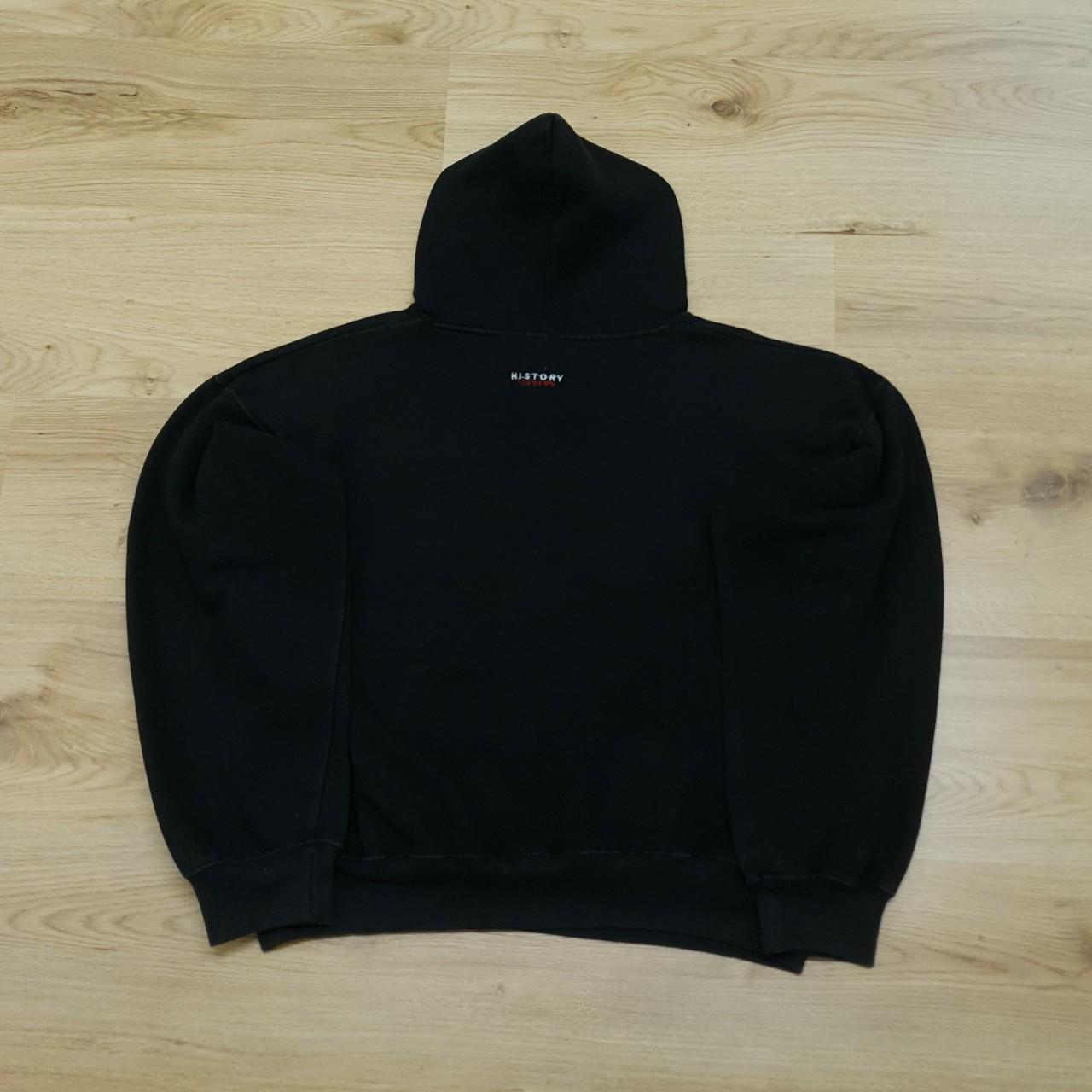 Iceberg Women's Black and Red Hoodie | Depop