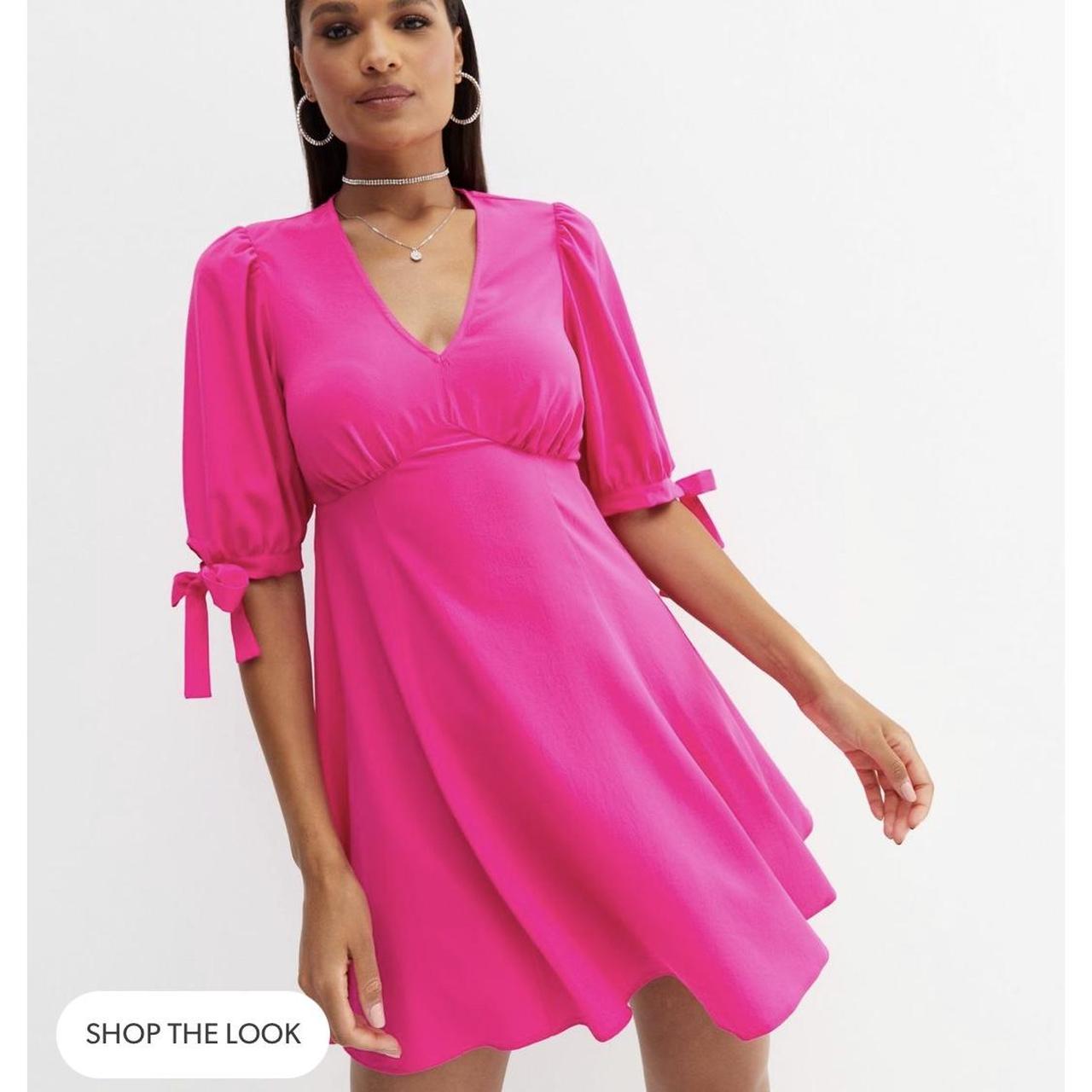 New Look Women's Pink Dress | Depop