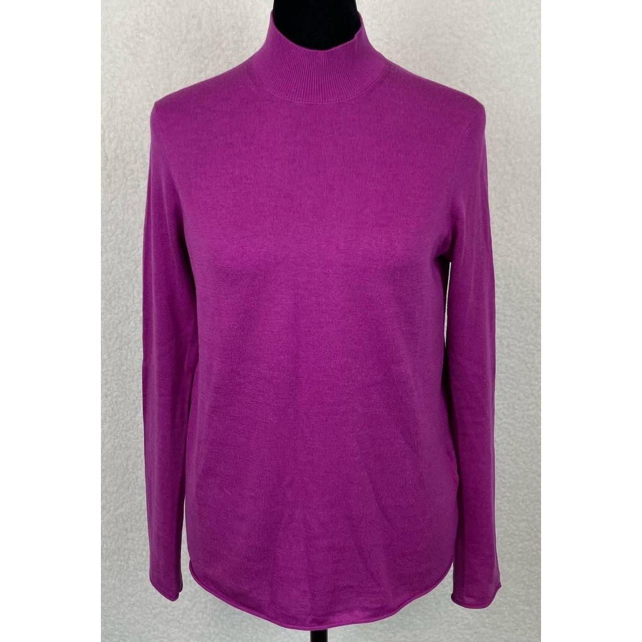 NWT. Massimo outlet Dutti Brown/Pink Wool/Cashmere Blend Long Sweater. SIze S.