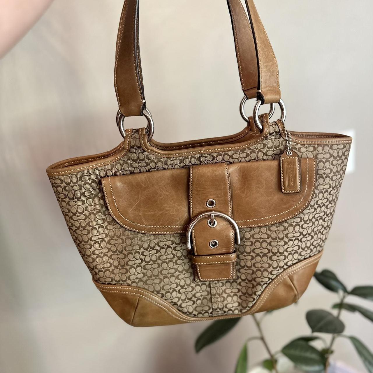 Vintage Coach soho tote shoulder bag ✨ Y2k era | Depop