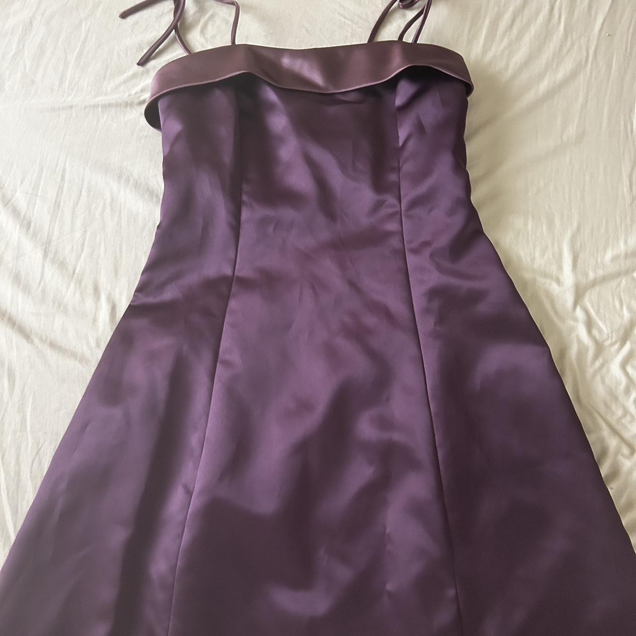 vintage purple prom dress will post measurements... - Depop