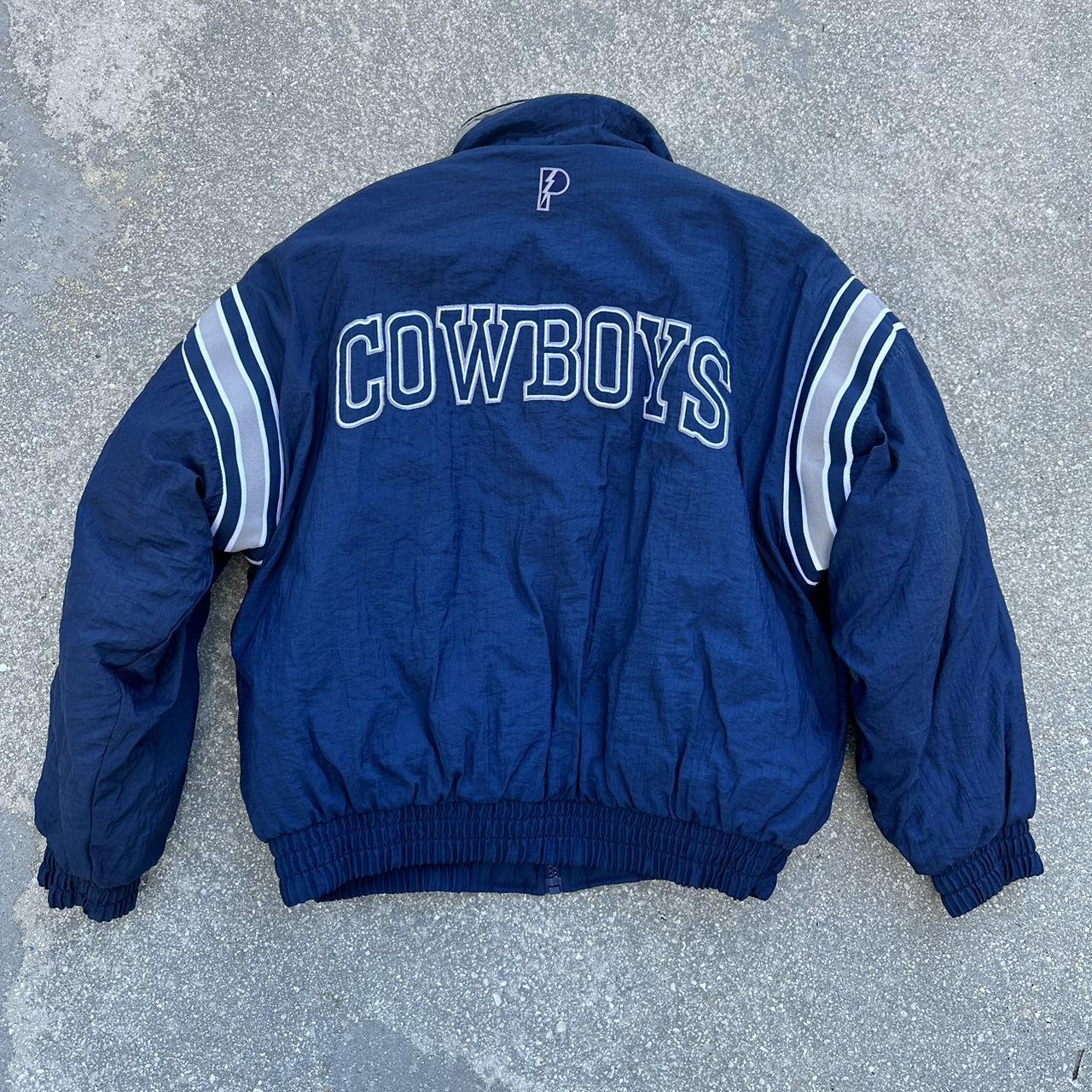 Vintage 1990's Dallas Cowboys Reversible Pro Player - Depop