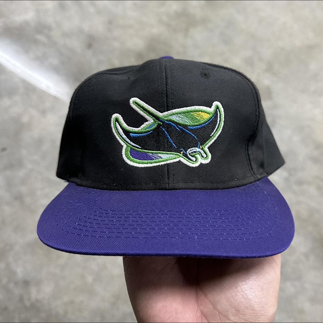 Vintage 90s Tampa Bay Devil Rays Baseball Hat Cap - Depop