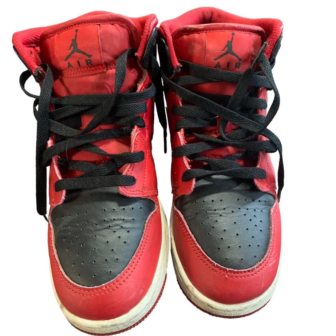 mens red and black jordan 1