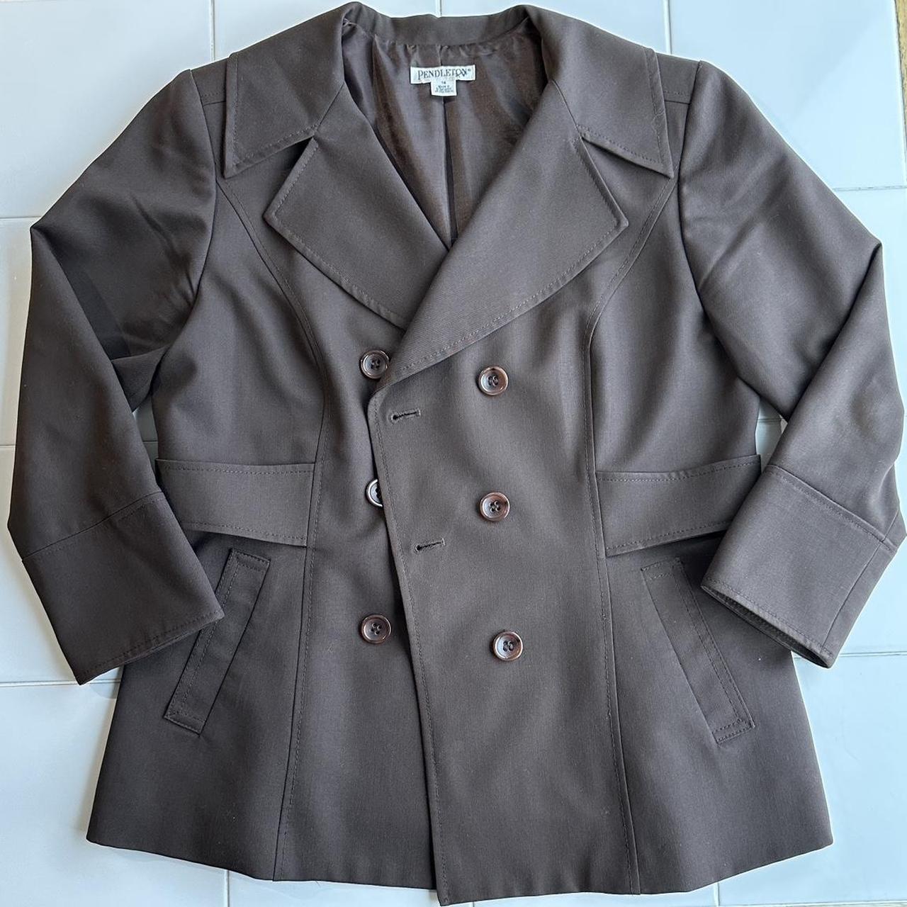 Pendleton Women's Jacket - Brown/Khaki - 14 – Pen… - image 1