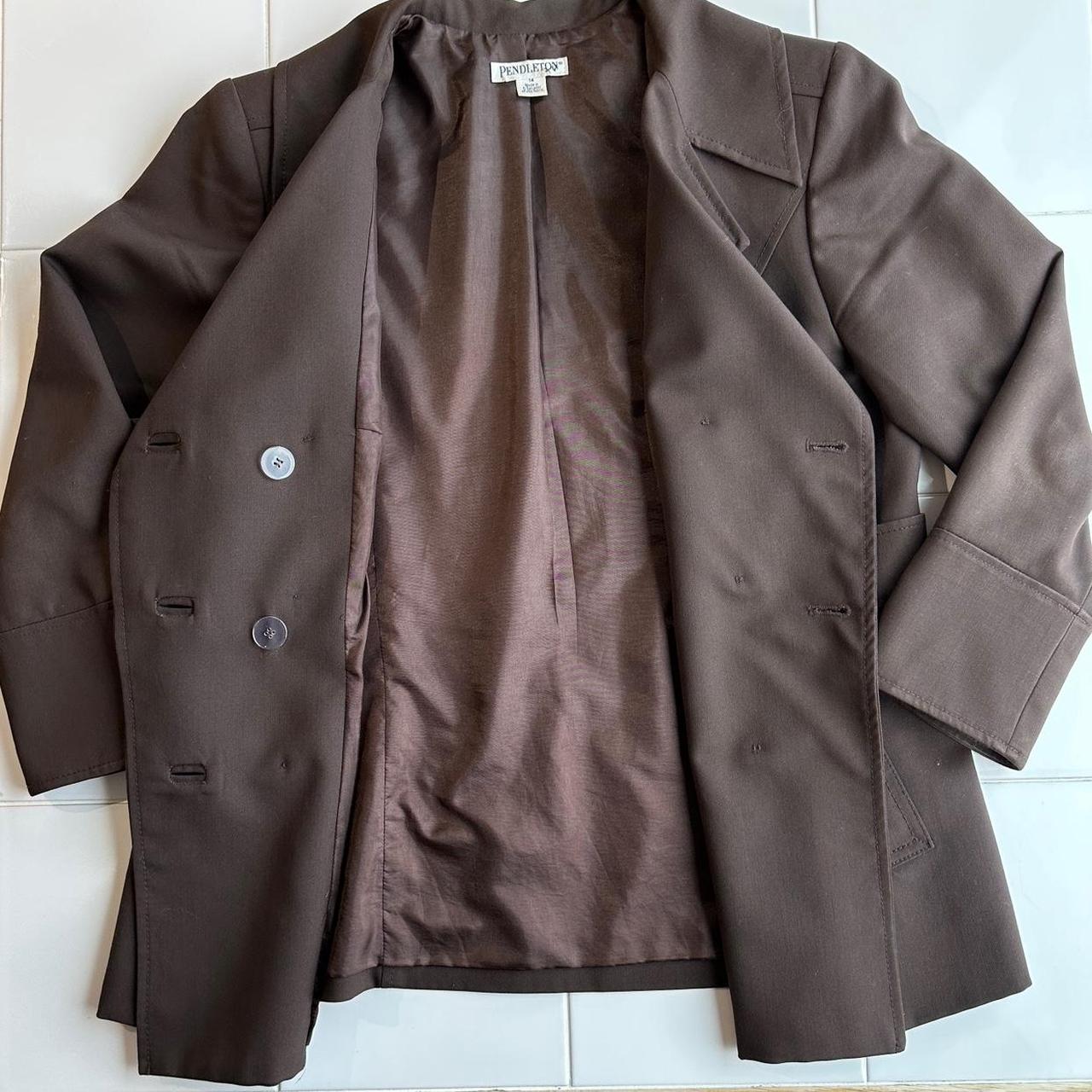 Pendleton Women's Jacket - Brown/Khaki - 14 – Pen… - image 2