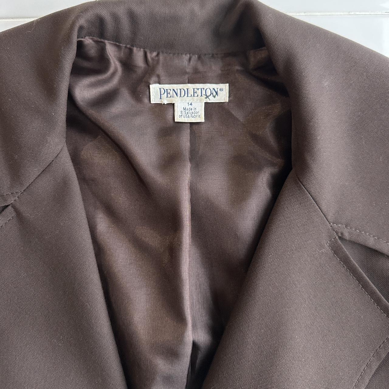 Pendleton Women's Jacket - Brown/Khaki - 14 – Pen… - image 4