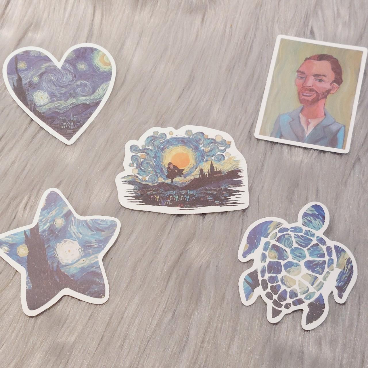 Vincent Van Gogh sticker pack 🌟 🌟 All stickers - Depop