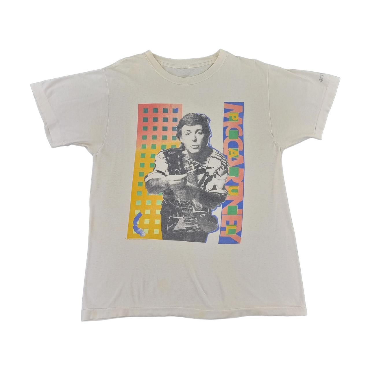 Vintage Paul McCartney World Tour Concert 1989-90 XL... - Depop