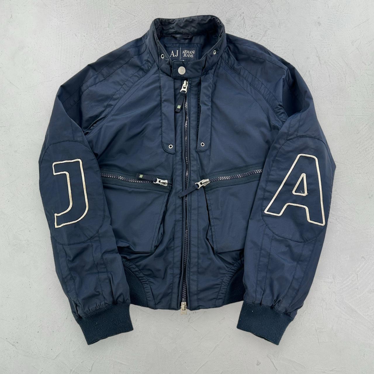 Armani jeans bomber jacket best sale