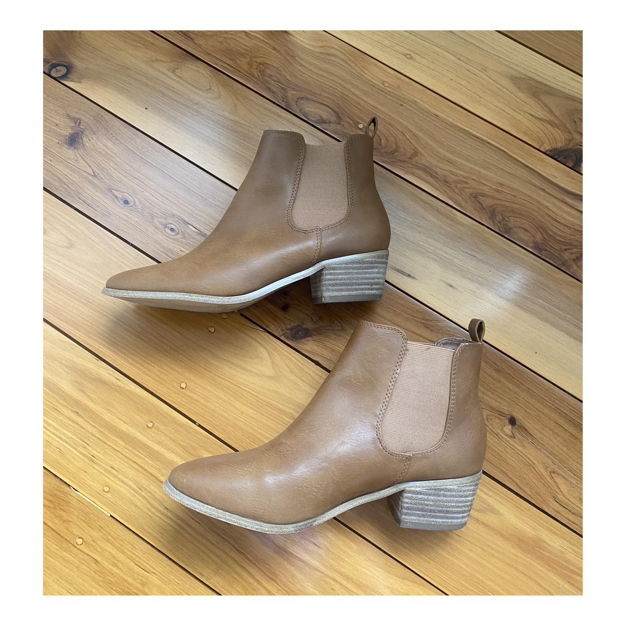 myer tan boots