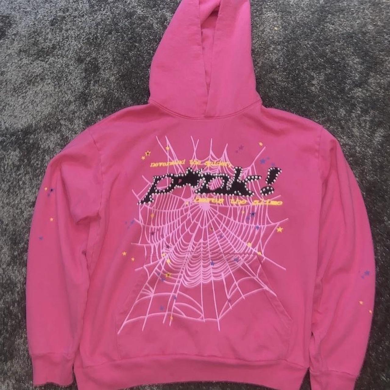 Spider Worldwide Young Thug Pink Hoodie Authentic ... - Depop