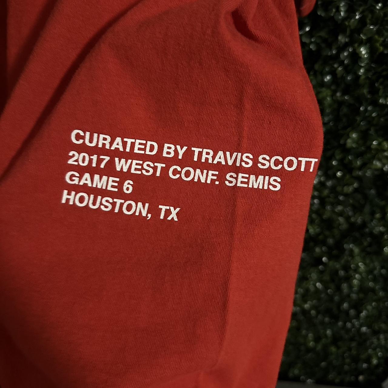 travis scott cactus jack houston rockets jersey - Depop