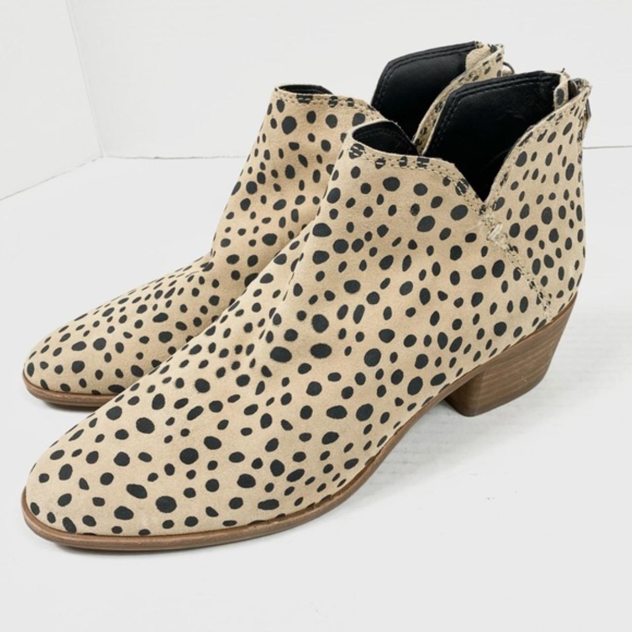 Dolce vita leopard ankle 2025 boots