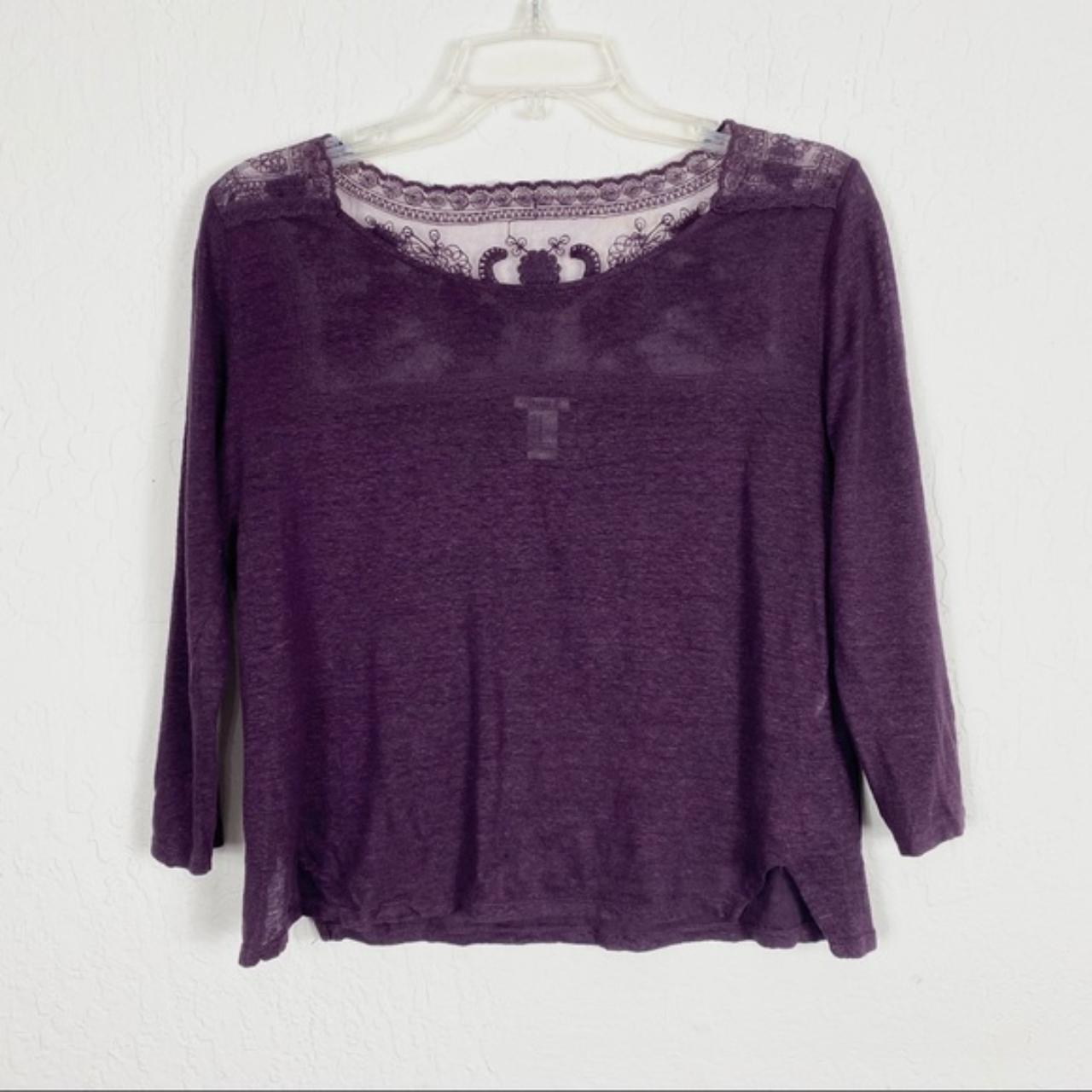 Purple blouse cheap forever 21